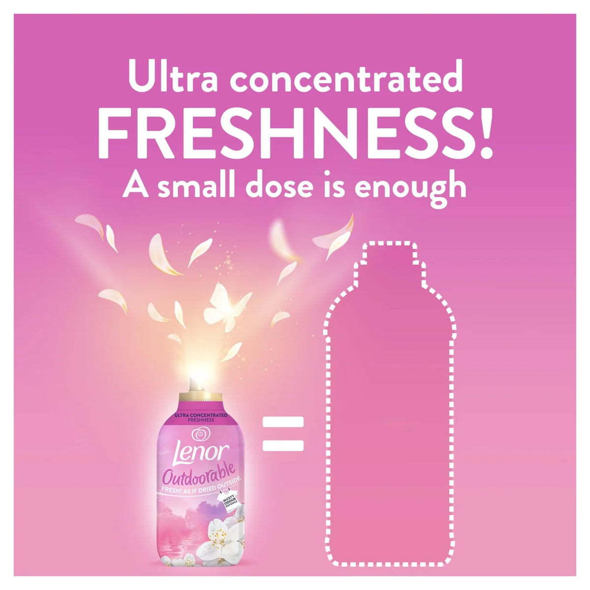 Lenor Outdoorable Fabric Conditioner Dreamy Jasmine 742ml