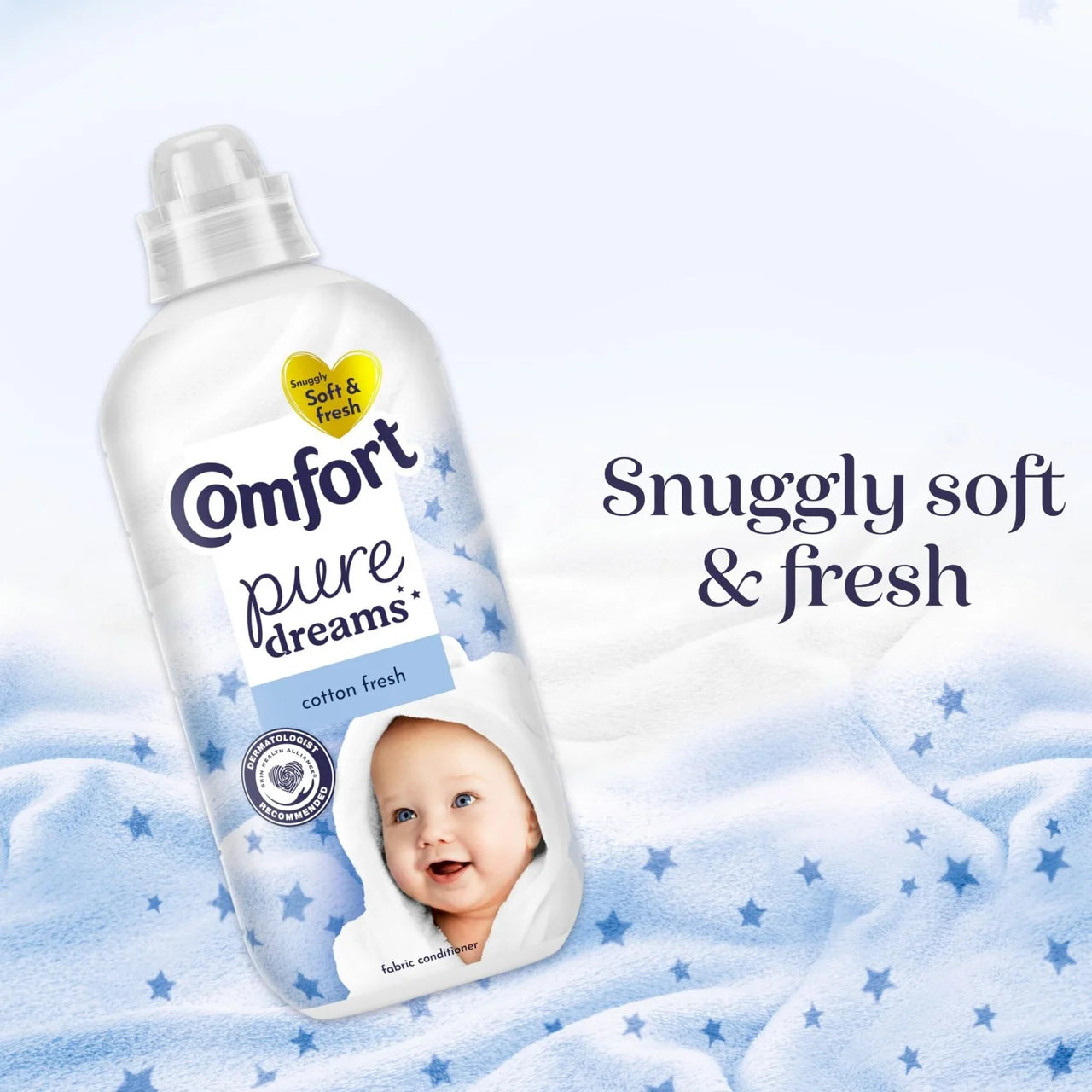 Comfort Pure Dreams Cotton Fresh Sensitive Fabric Conditioner 900ml