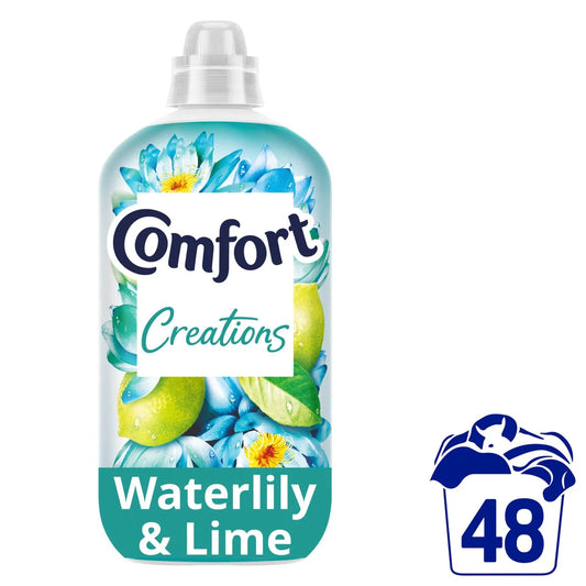 Comfort Perfume Creations Waterlily & Lime Fabric Conditioner 48 Washes 1400ml