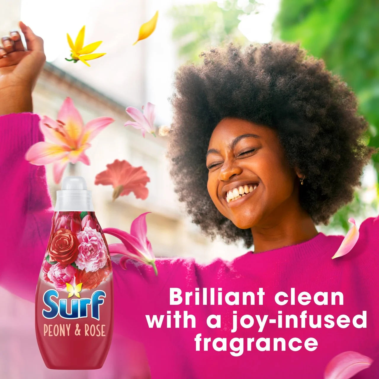 Surf Peony & Rose Liquid Laundry Washing Detergent 24 Washes 648ml