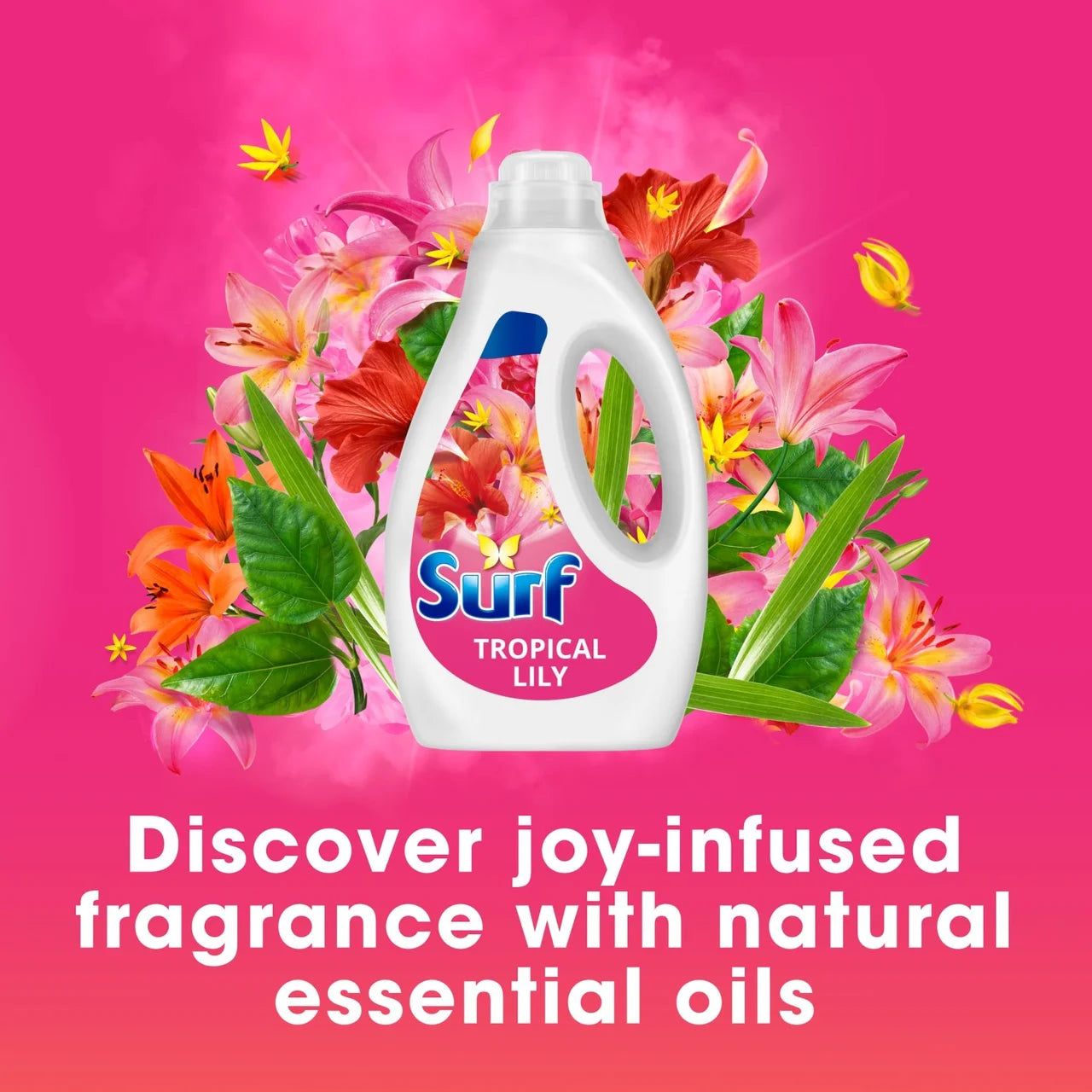 Surf Tropical Lily Liquid Laundry Washing Detergent 35 Washes 945ml