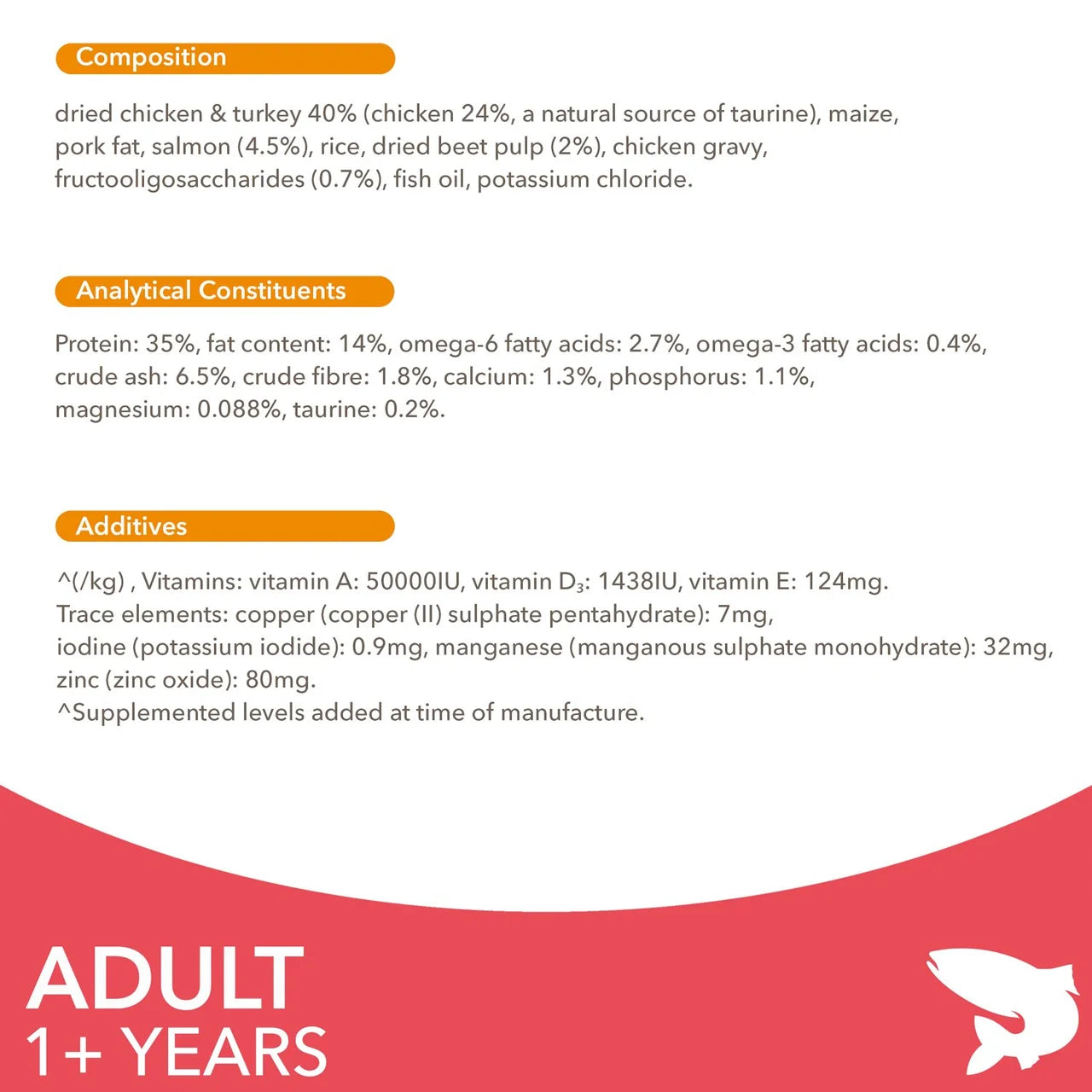 IAMS Advanced Nutrition Adult Cat Food With Salmon 800g