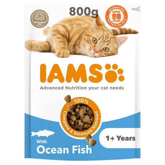 IAMS Advanced Nutrition Adult Cat Food Ocean Fish 800g
