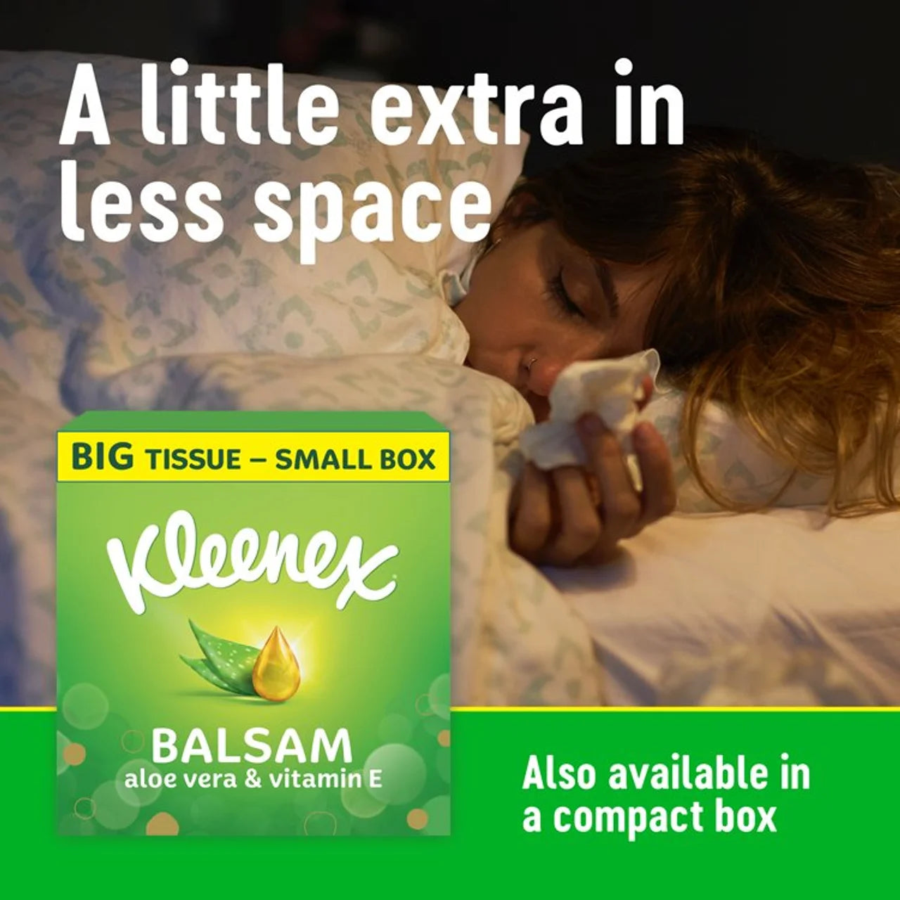 Kleenex Balsam Tissues Pocket Pack 8 x 9 per pack