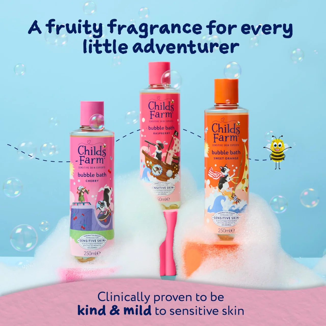 Childs Farm Bubble Bath, Cherry 250ml