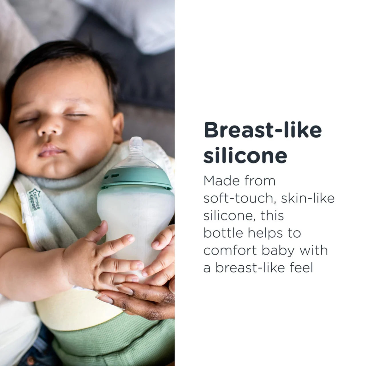 Tommee Tippee Natural Start Silicone Bottle 2 x 260ml pack