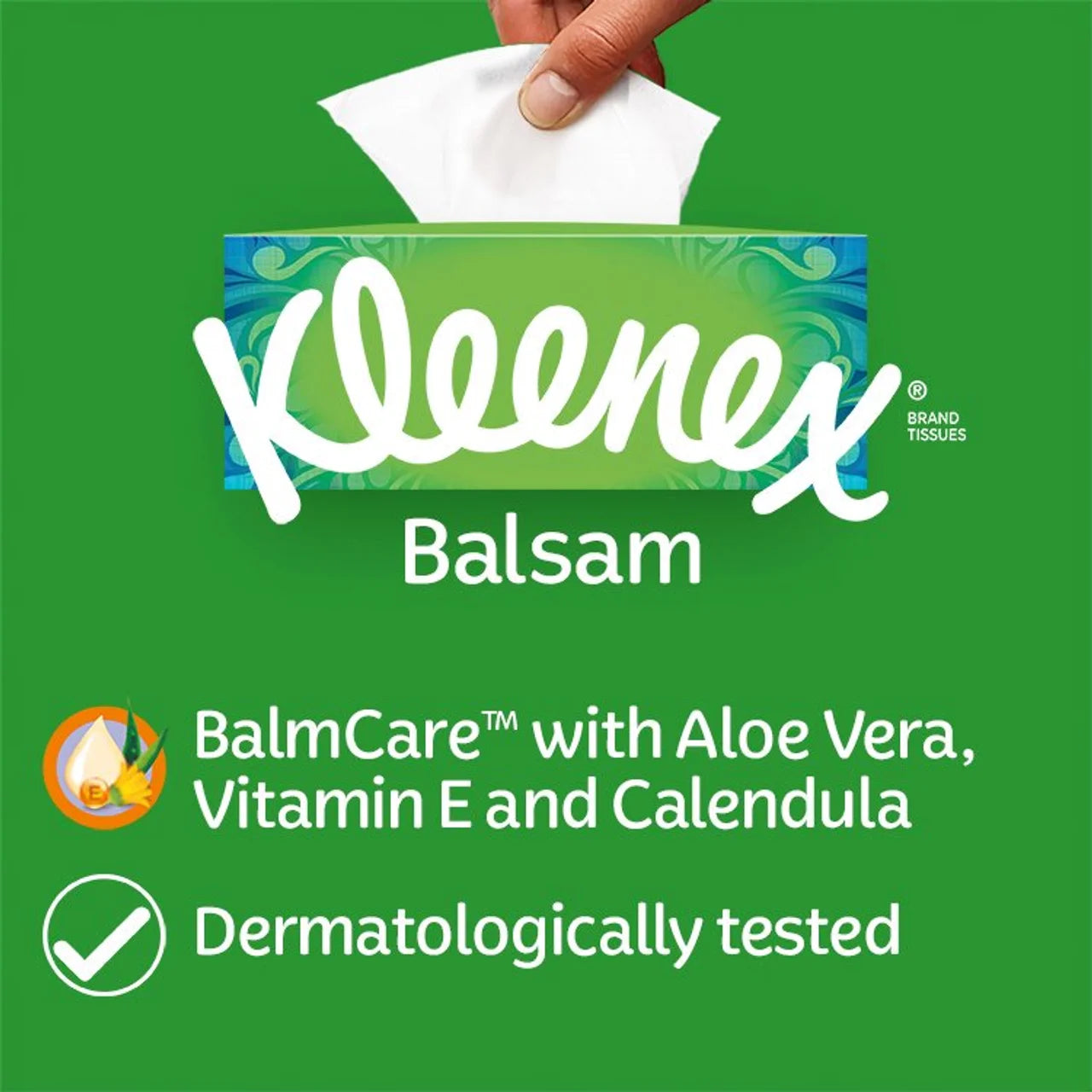Kleenex Balsam Tissues Box 64 per pack