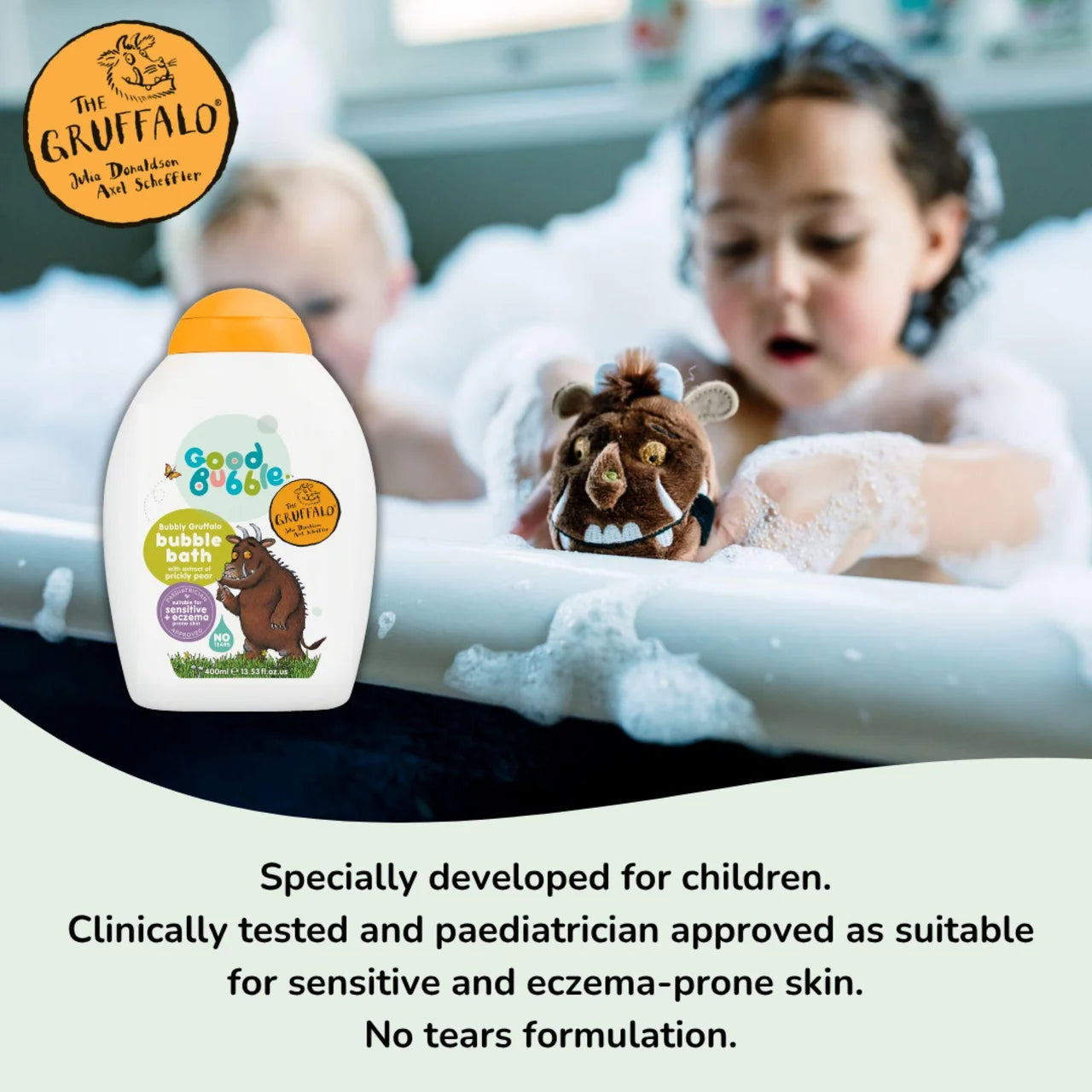 Good Bubble The Gruffalo Bubble Bath with Prickly Pear 400ml