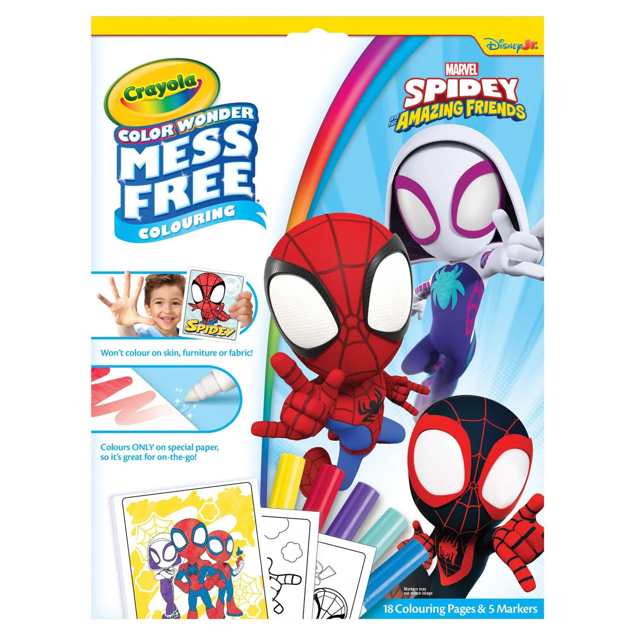 Crayola Spiderman Colour Wonder 2021