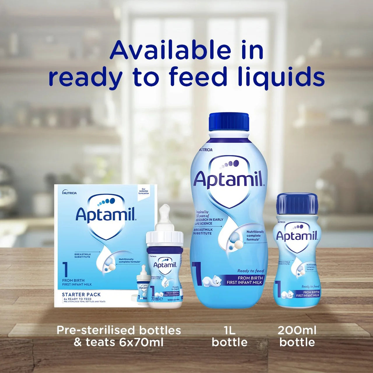 Aptamil 1 First Infant Baby Milk Formula Powder from Birth 800g