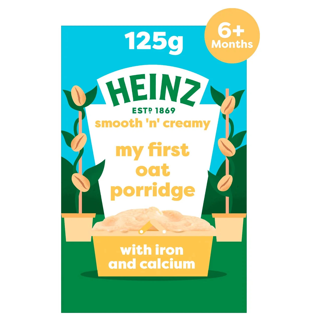 Heinz My First Oat Porridge Baby Food 6+ Months 125g
