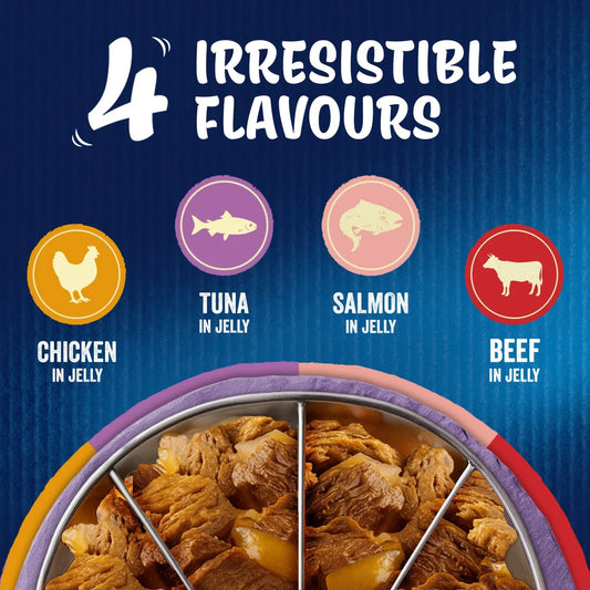 FELIX As Good As it Looks Favourites Selection Wet Cat Food 80 x 85g