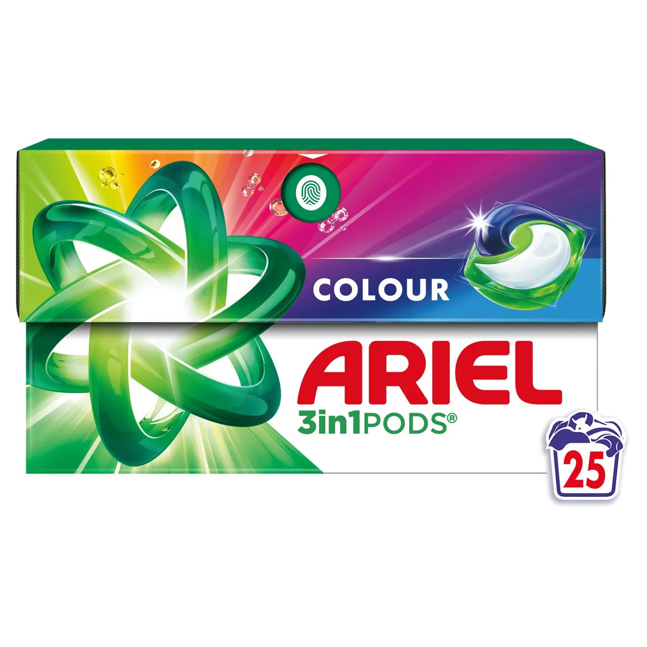 Ariel 4in1 Colour Pods Washing Capsules 22 Washes