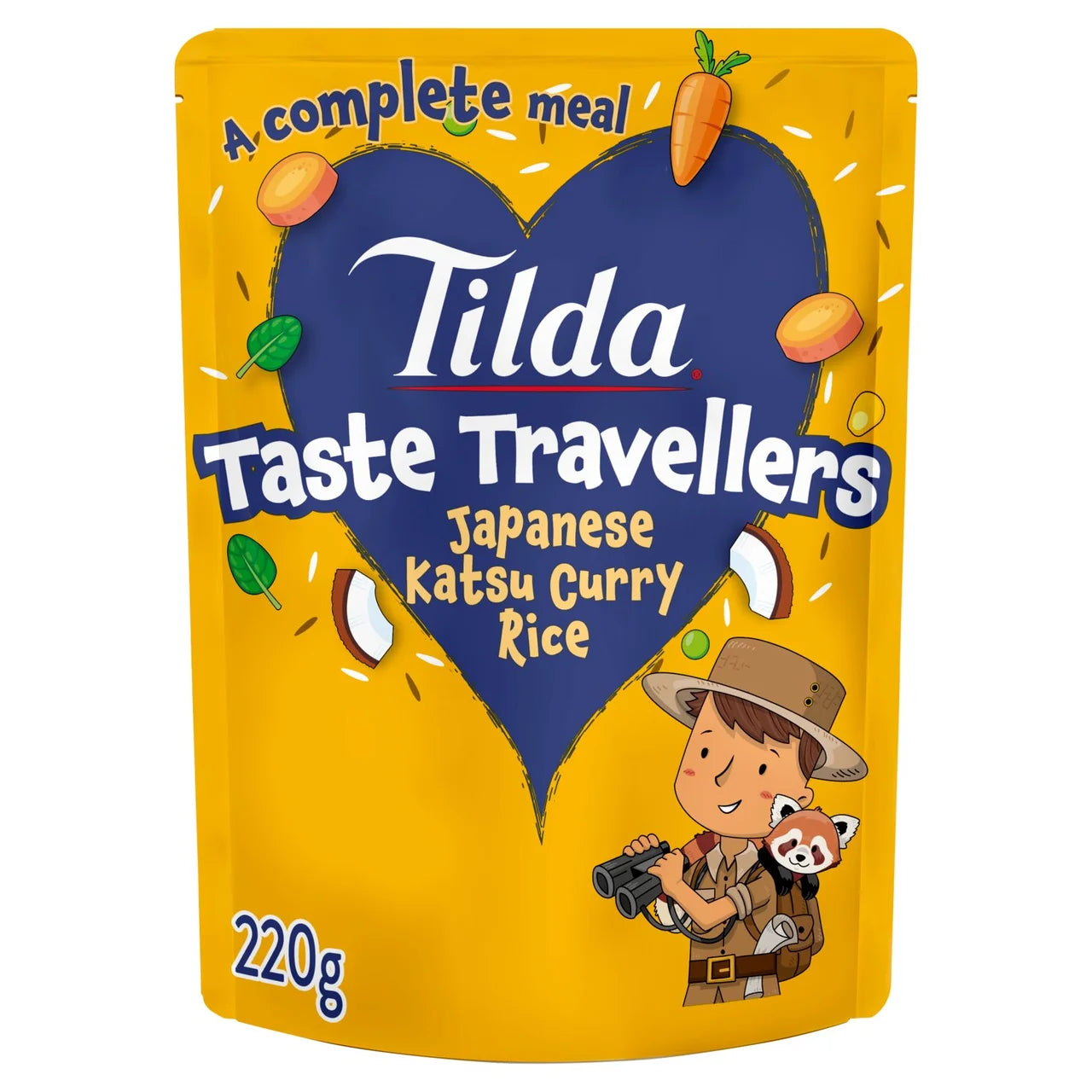 Tilda Kids Taste Travellers Japanese Katsu Curry Rice 220g