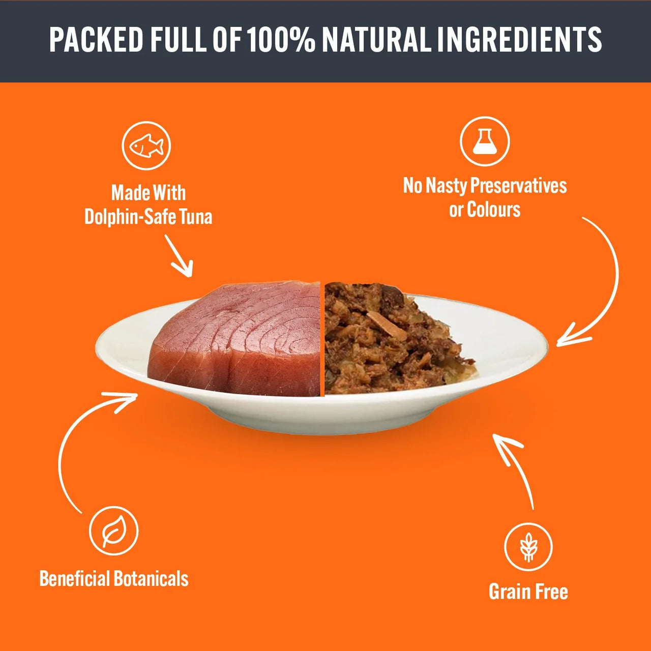 HiLife It's only Natural The Tuna One In Jelly 8 x 70g