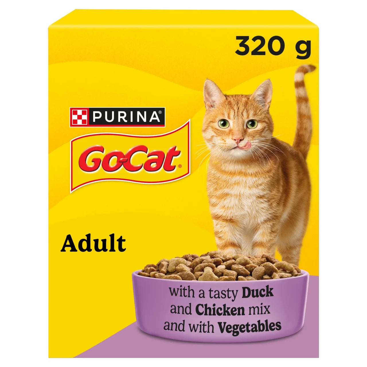Go-Cat Chicken and Duck Dry Cat Food 320g