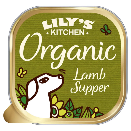 Lilys Kitchen Organic Lamb Supper For Dogs 150g