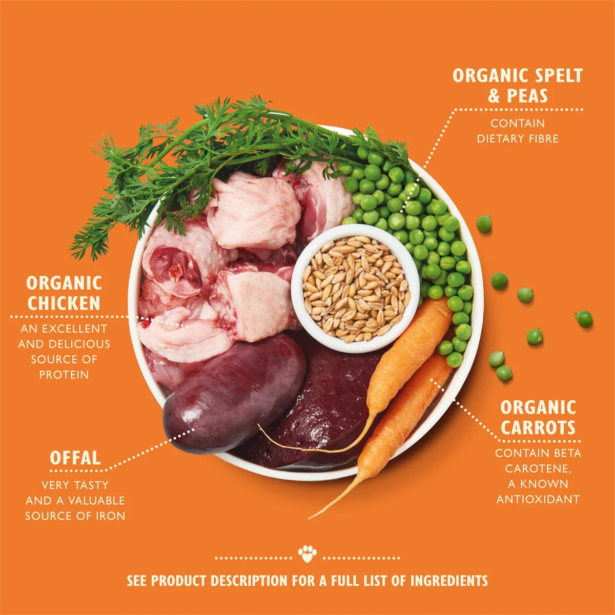 Lily's Kitchen Organic Chicken & Spelt Supper for Dogs 150g