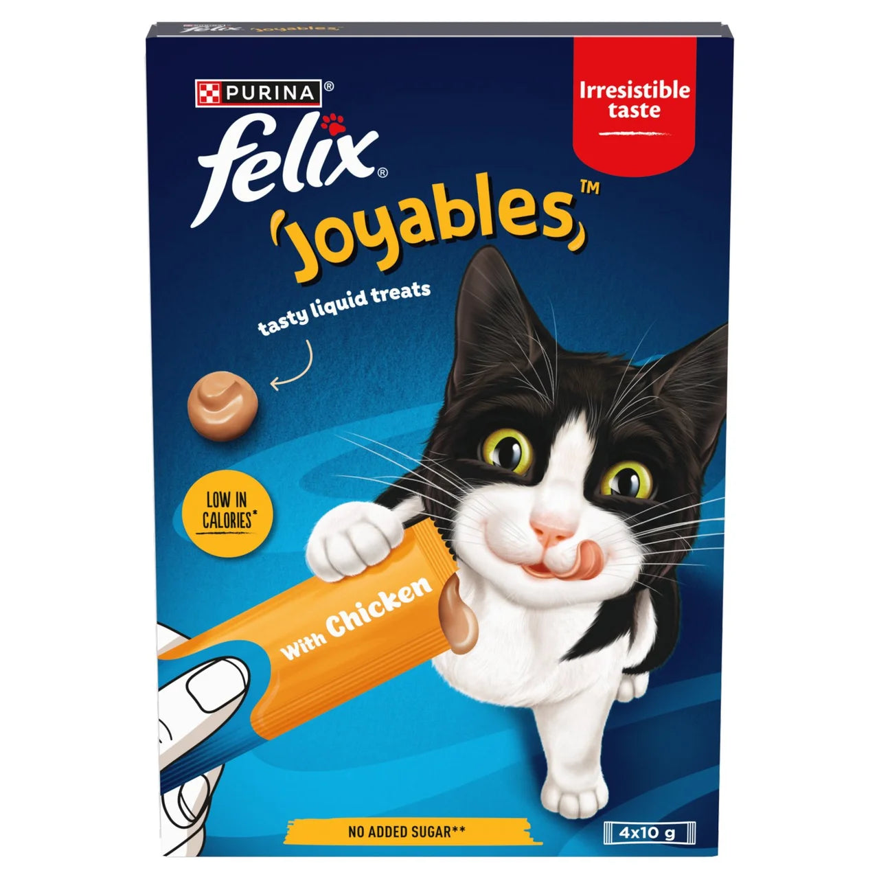 FELIX Joyables Chicken Liquid Cat Treat 4 x 10g