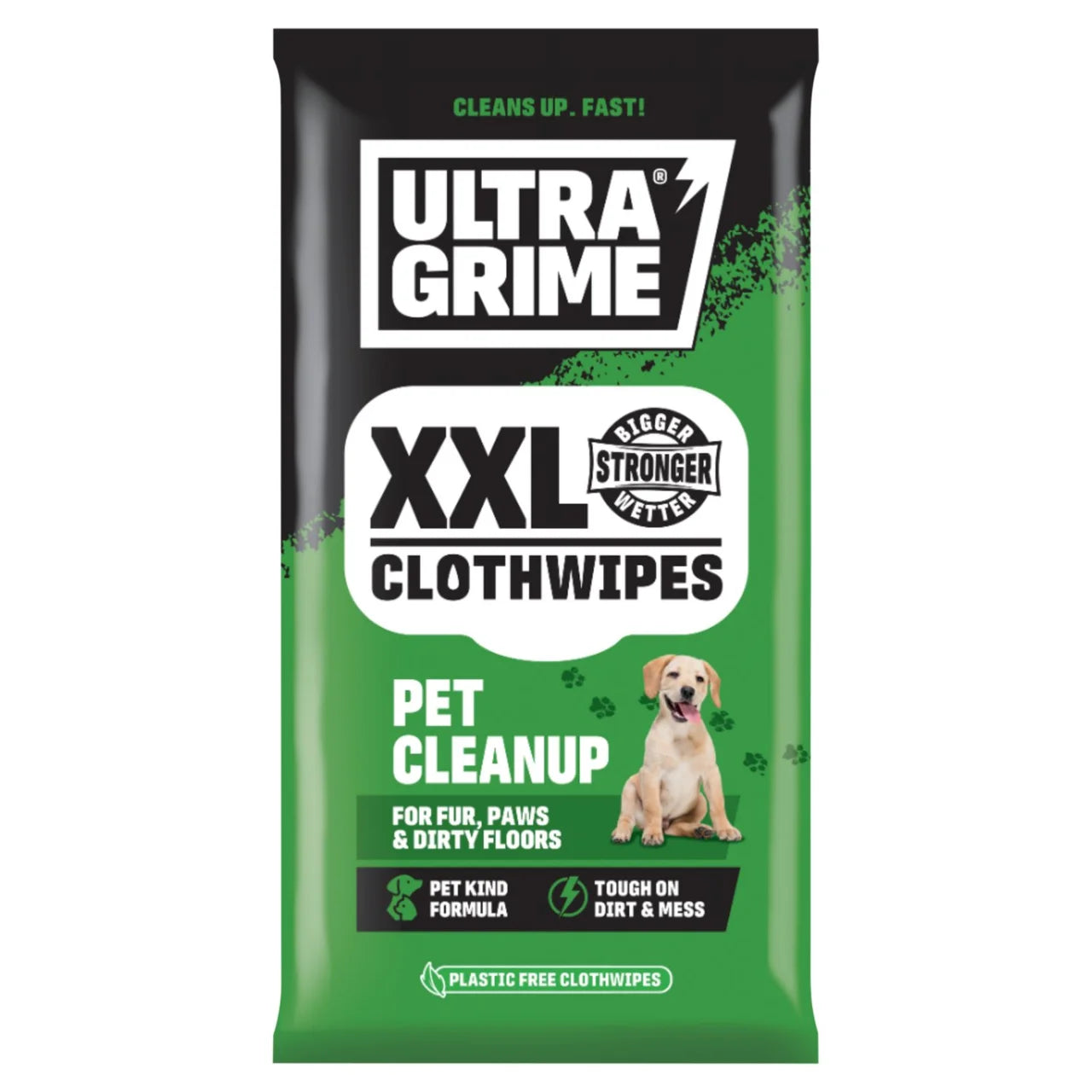 UltraGrime Pet Cleanup XXL Clothwipes 20 per pack