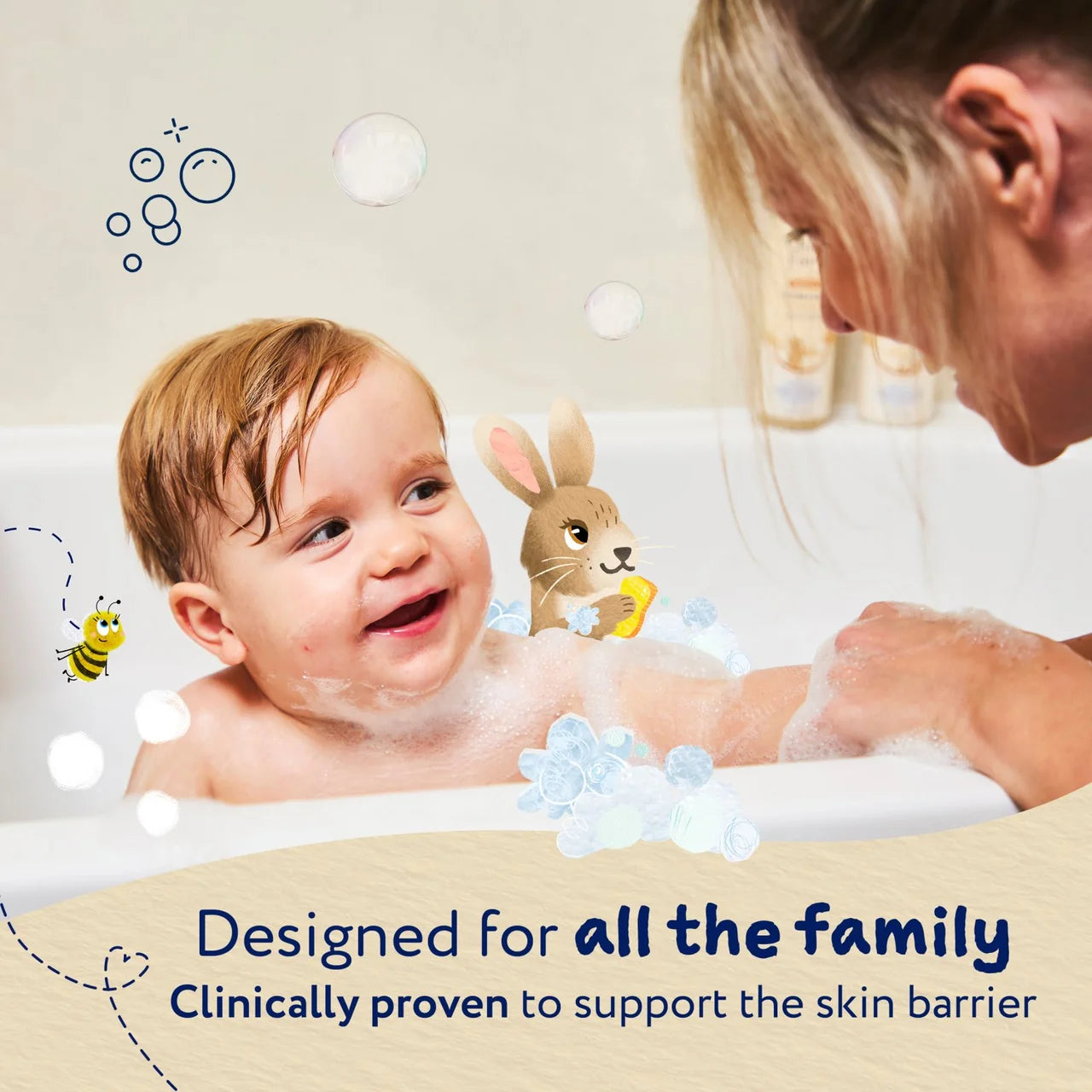 Childs Farm OatDerma Bubble Bath Fragrance-Free 250ml