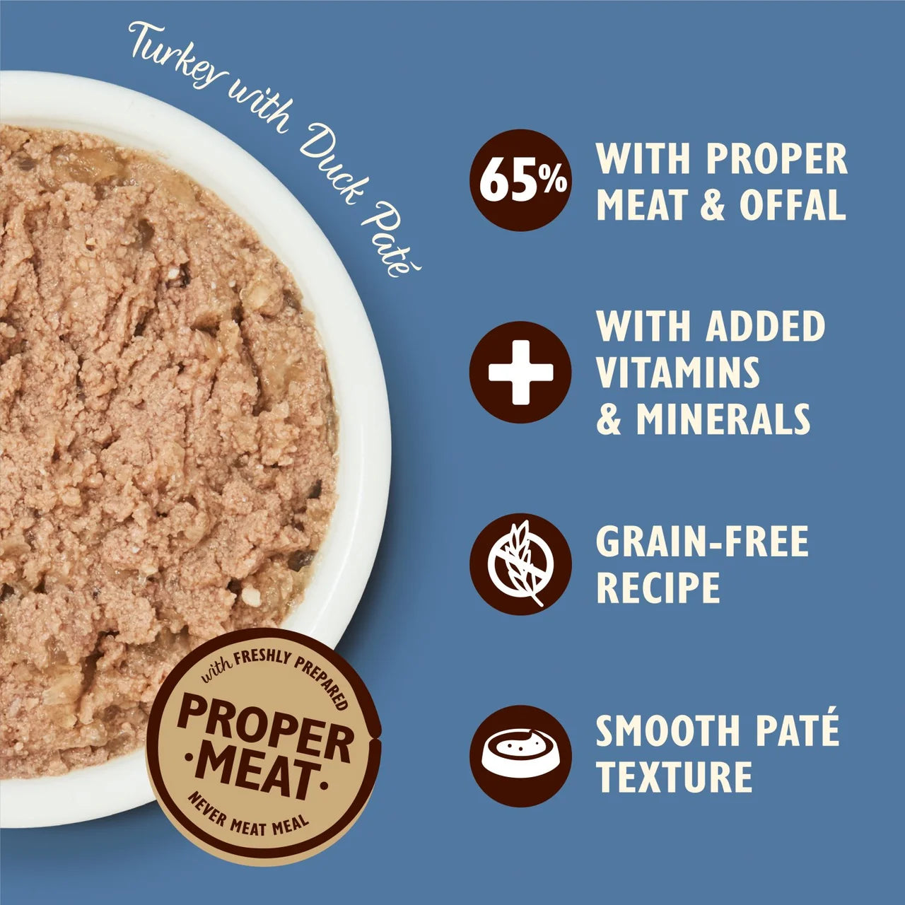 Lily's Kitchen Cat Smooth Turkey & Duck Pate 85g