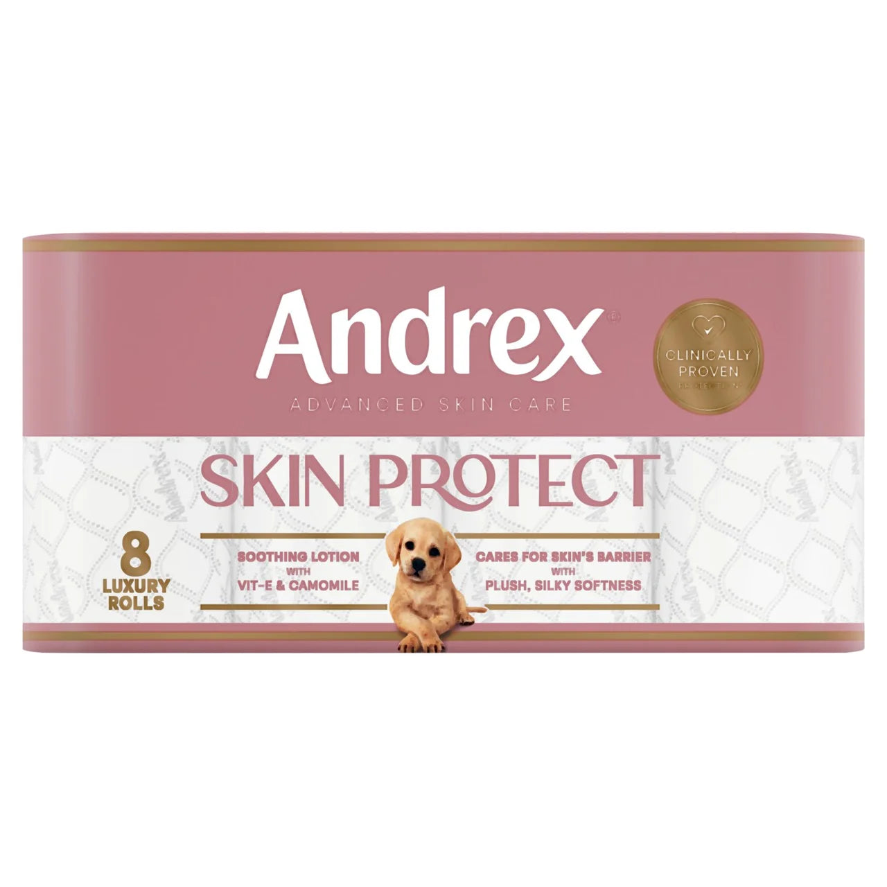 Andrex Skin Protect Toilet Roll 8 per pack