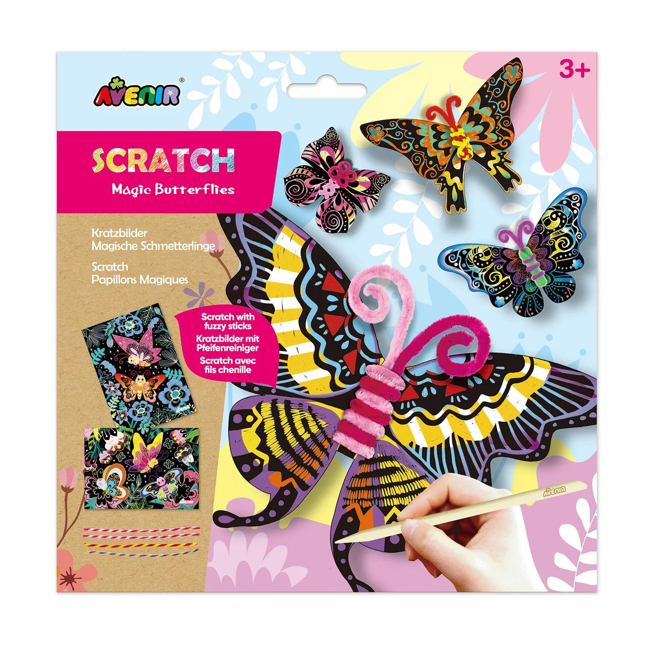 Scratch Art, Butterfly