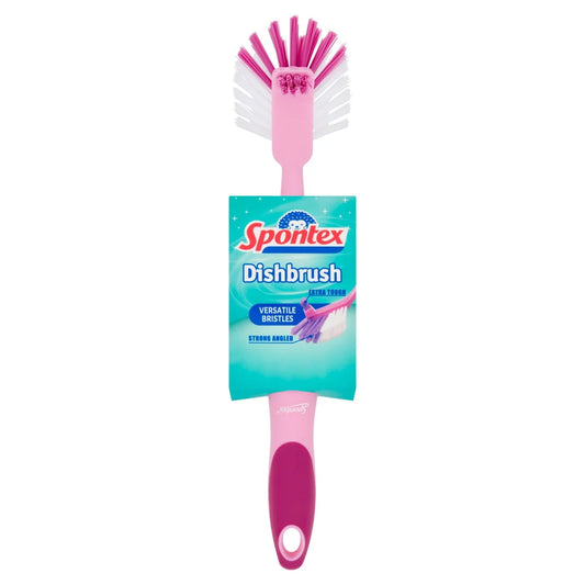 Spontex Dishbrush Washing Up Brush Tough Bristles