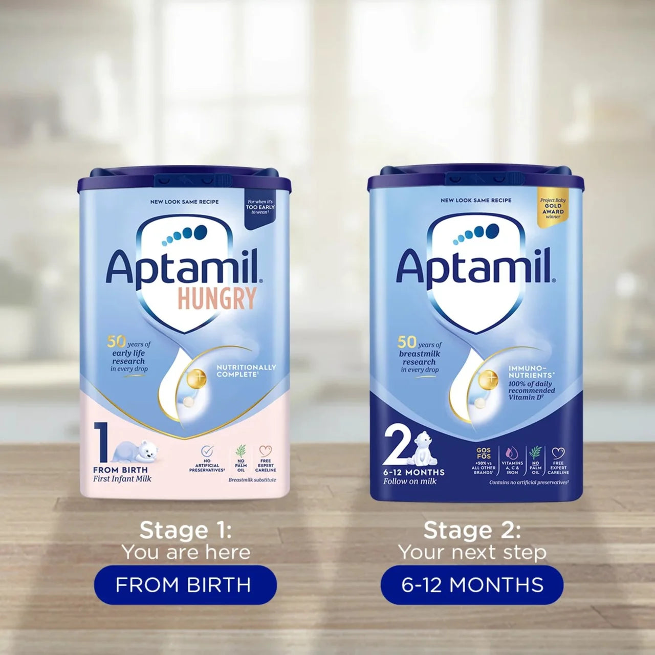 Aptamil Hungry First Infant Baby Milk Formula Powder from Birth 800g