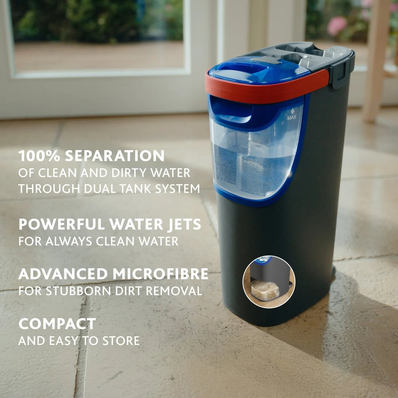 Vileda H2PrO Flat Mop & Bucket System