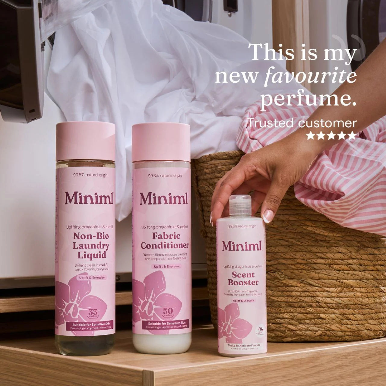 Miniml Scent Booster Uplifting Dragonfruit & Orchid 400ml