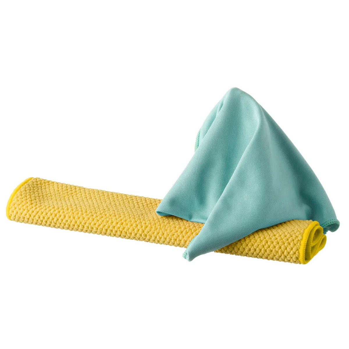 Spontex Microfibre Cloths Streak Free Window Cleaner Kit 2 per pack