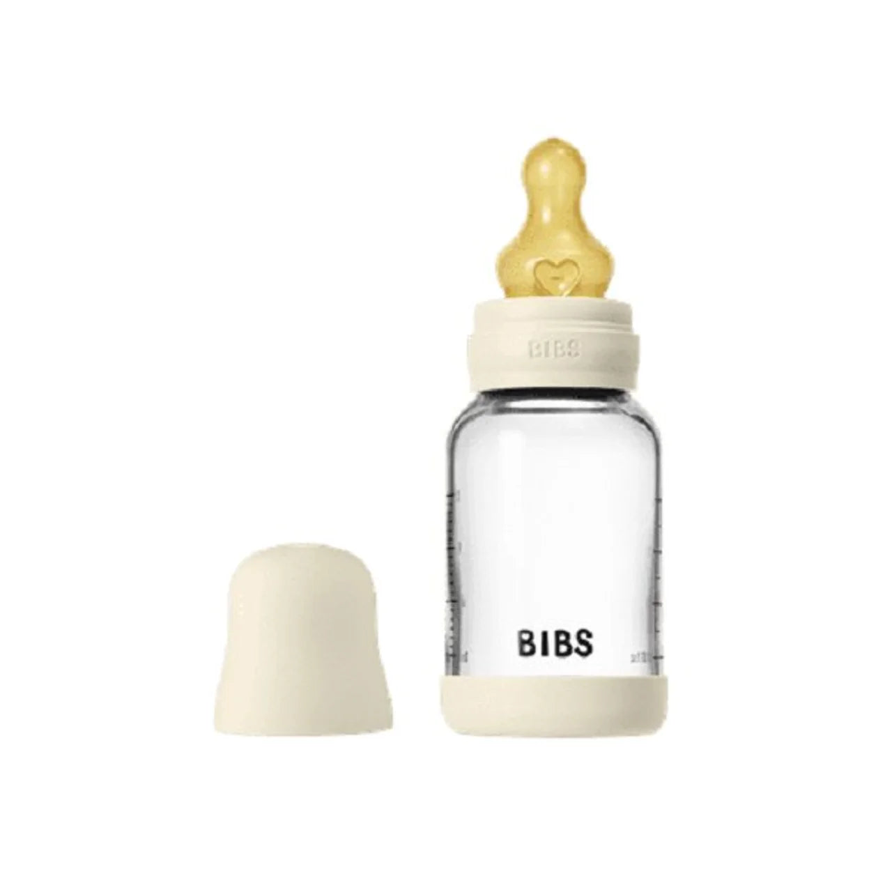BIBS Glass Baby Bottle Slow Flow 120ml 0m+