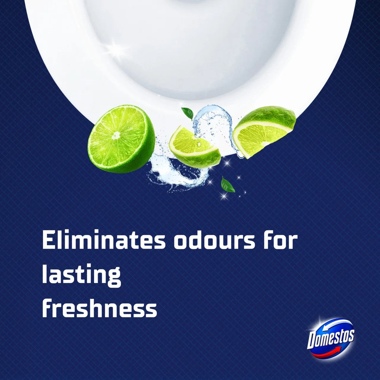 Domestos Zero Limescale Toilet Cleaner Lime 750ml