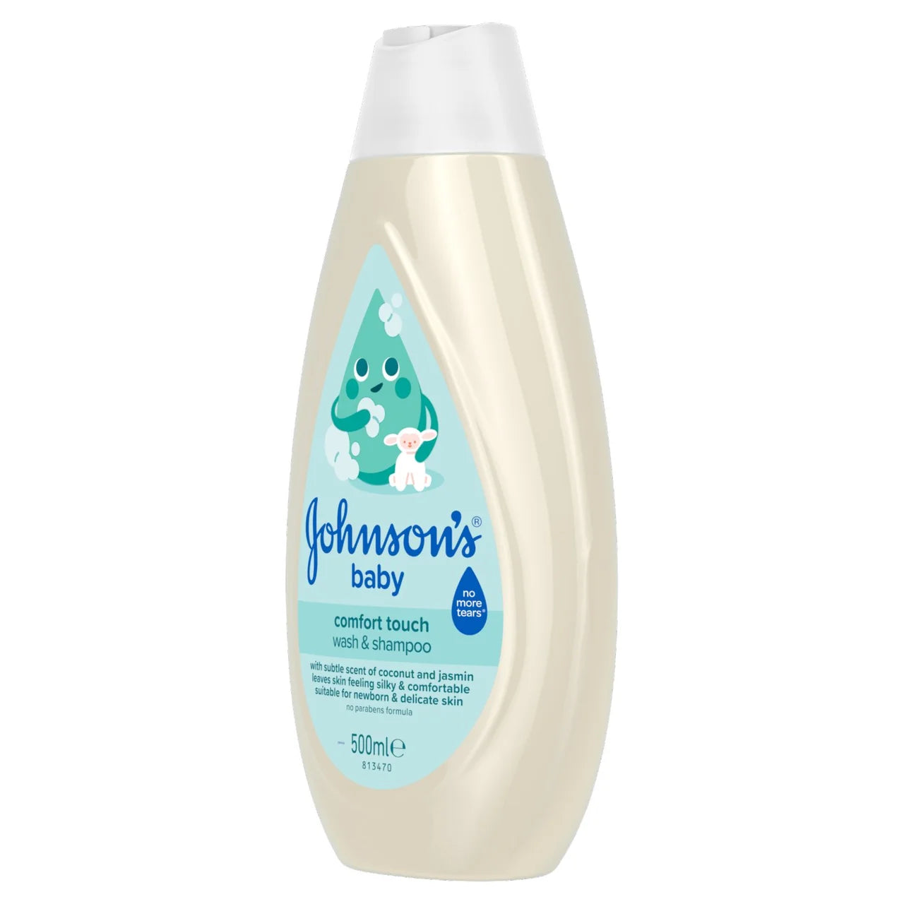 Johnson's Baby Comfort Touch Wash & Shampoo 500ml