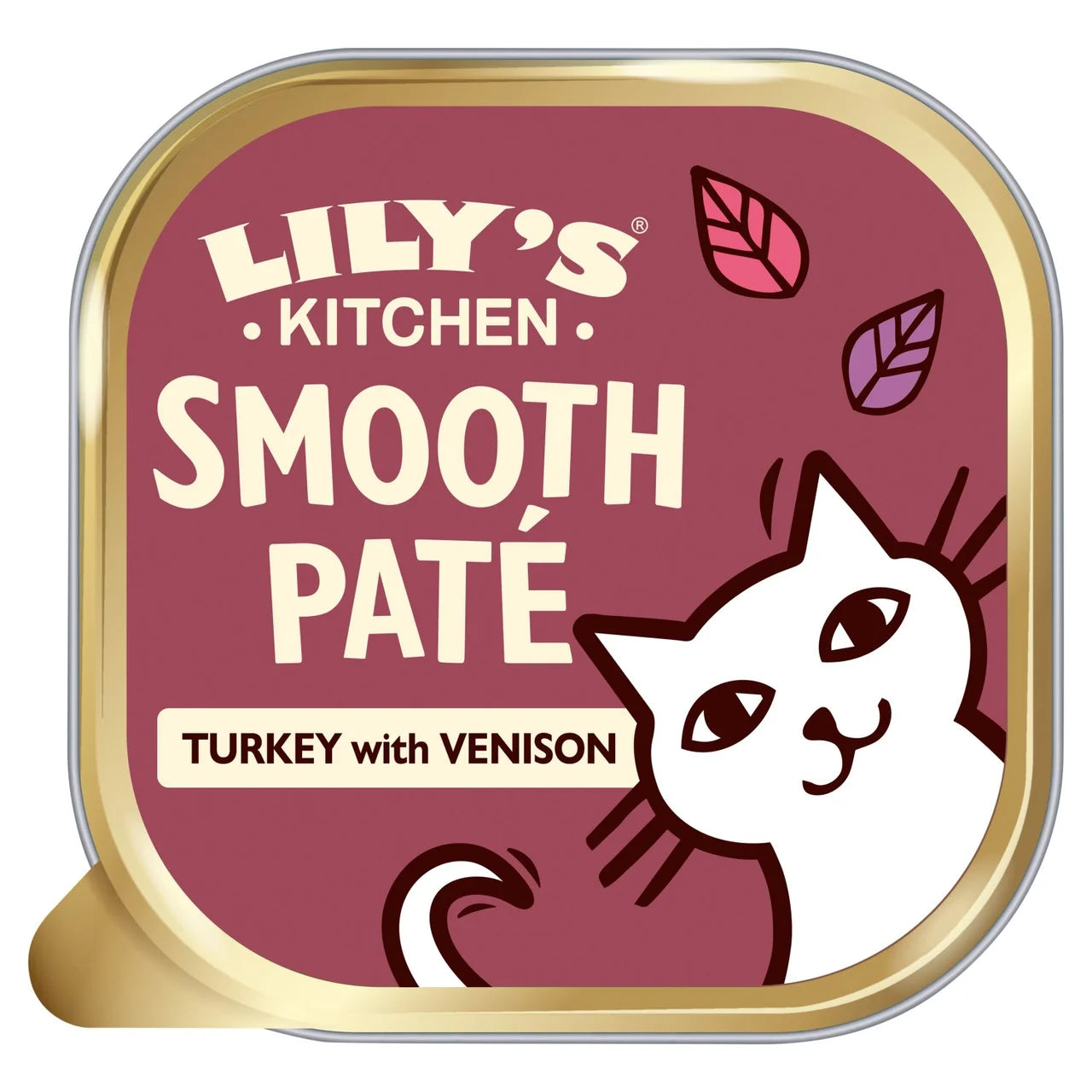 Lily's Kitchen Cat Smooth Turkey & Venison Pate 85g