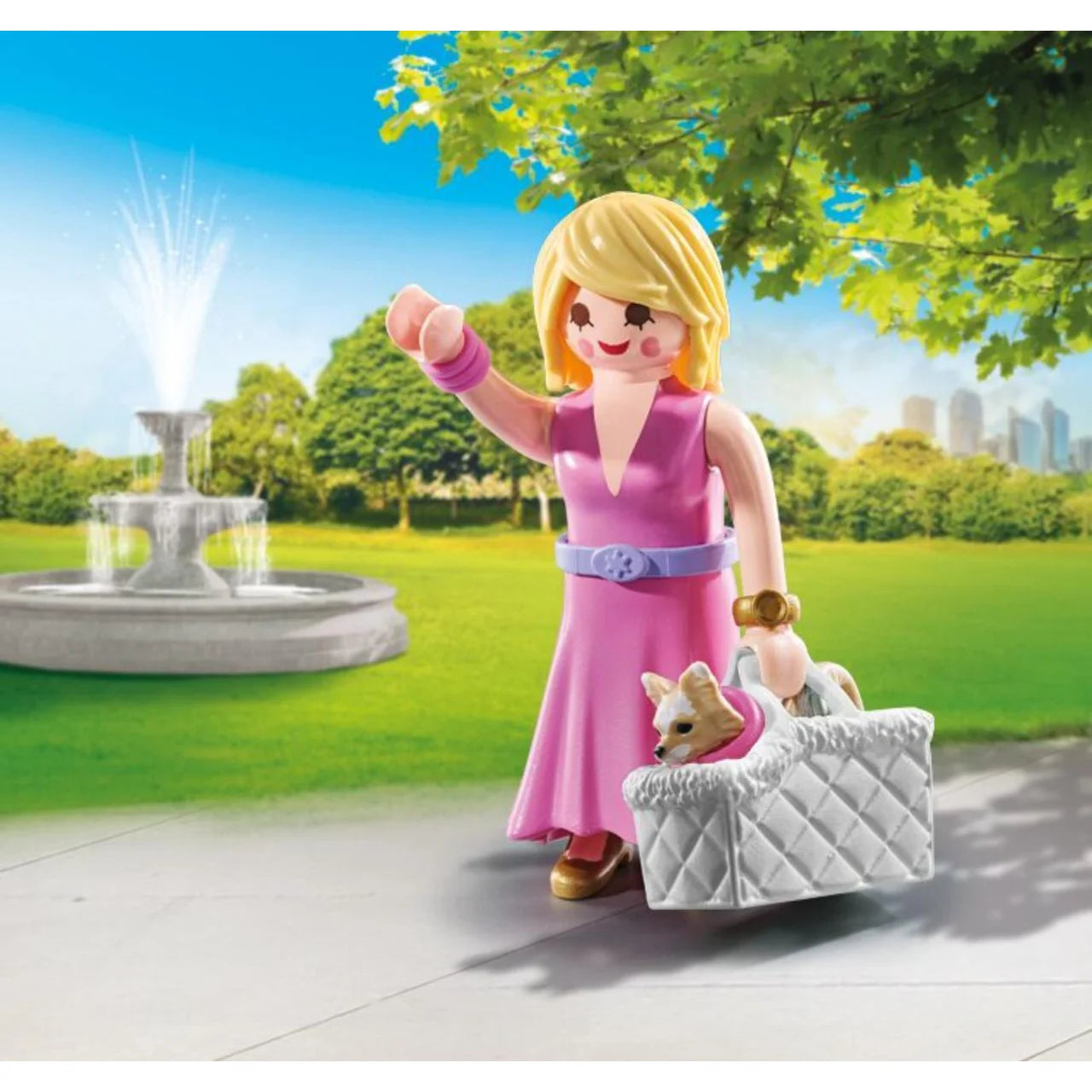 Playmobil 71737 My Life It-Girl with Chihuahua Collectible Set