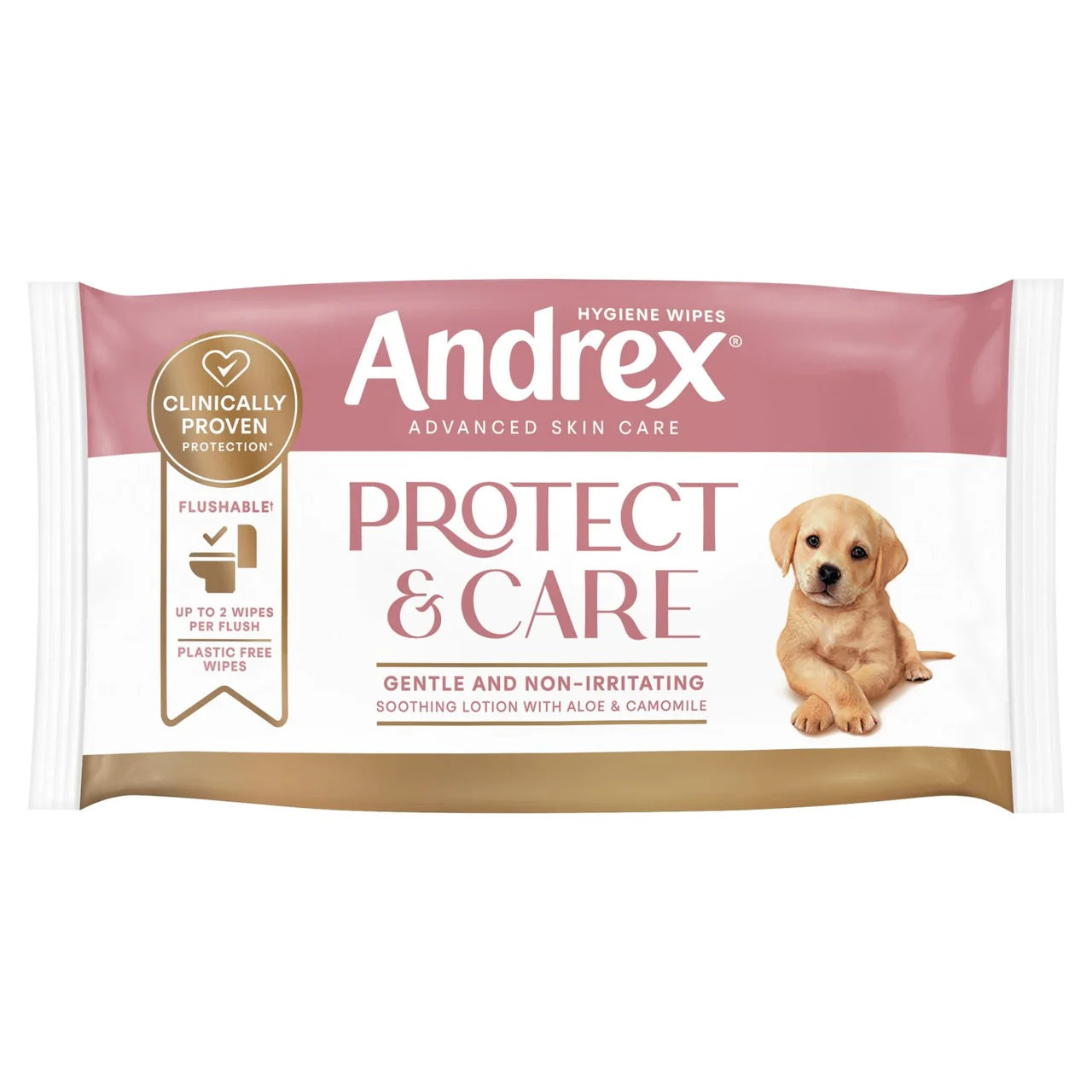 Andrex Protect & Care Hygiene Wipes 36 per pack
