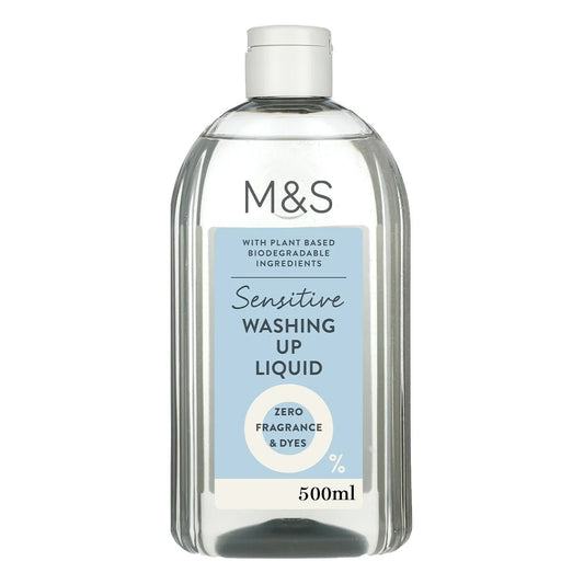 M&S Sensitive Washing Up Liquid 500ml