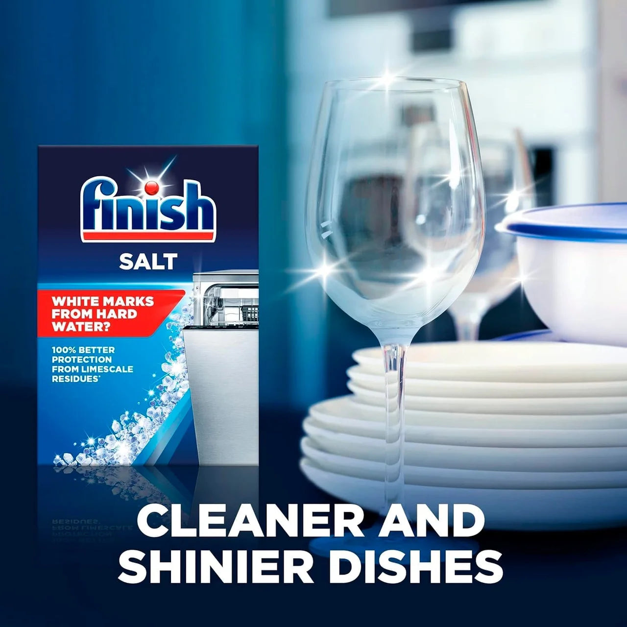 Finish Dishwasher Water Softener Salt 2kg