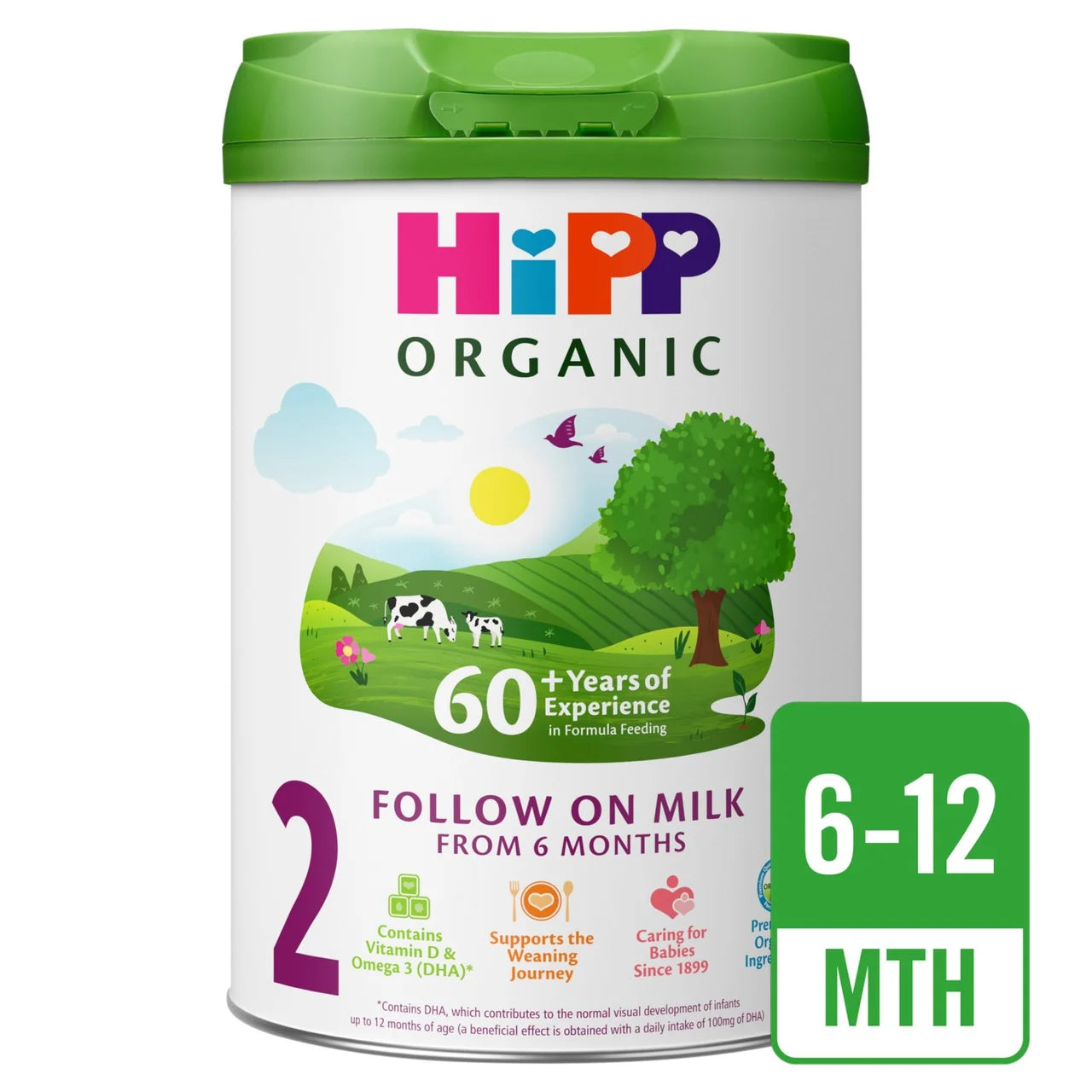 HiPP Organic 2 Follow on Baby Milk Powder Formula From 6 Months 800g