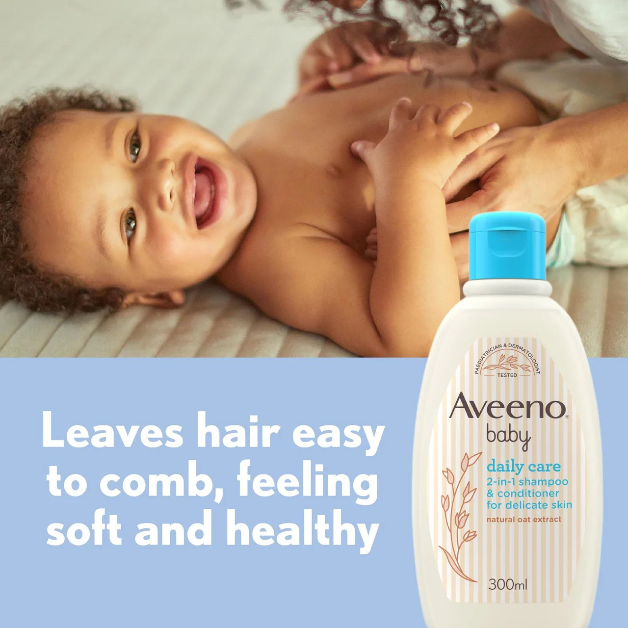 Aveeno Baby Daily Care 2-in-1 Shampoo & Conditioner 250ml