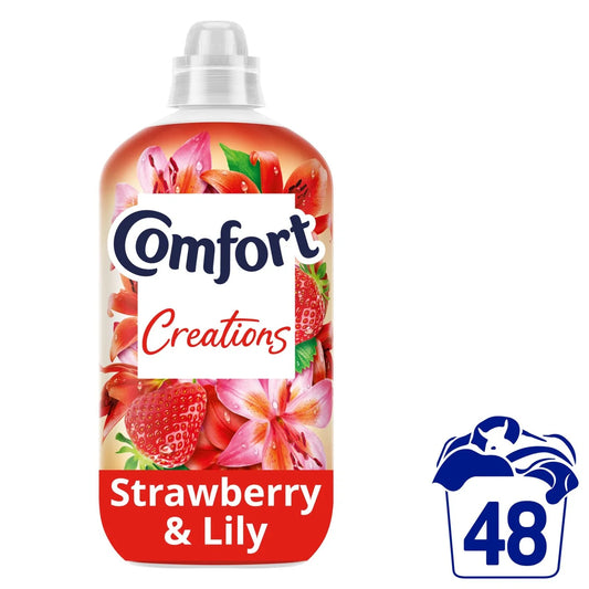 Comfort Perfume Creations Strawberry & Lily Fabric Conditioner 48 Washes 1400ml