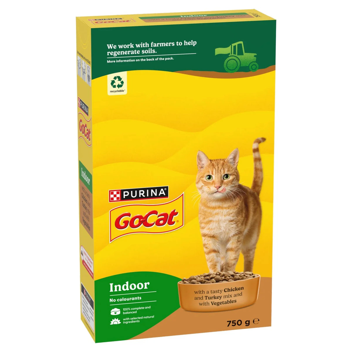 Go-Cat Indoor Chicken Dry Cat Food 750g