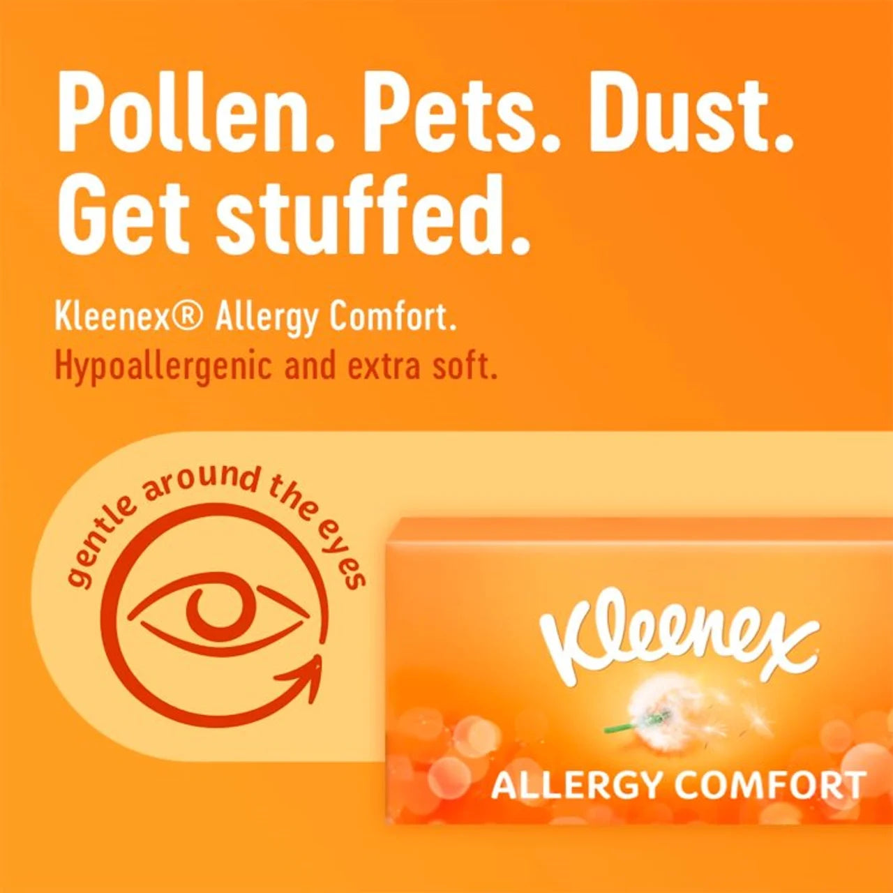 Kleenex Allergy Comfort Tissues Twin Box 2 x 56 per pack