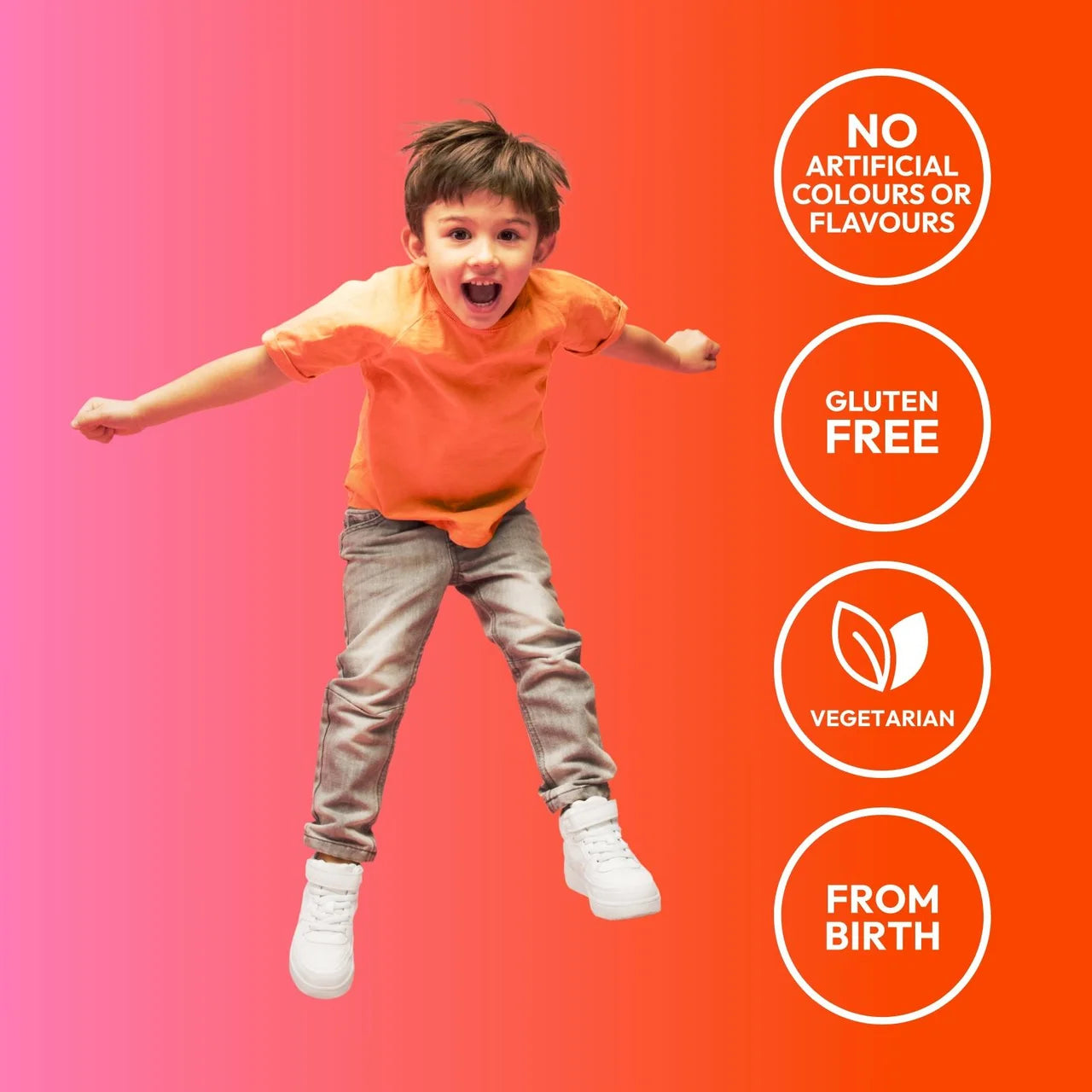 Bio-Kult Infantis Kids Probiotics Gut Supplement 7 Strains with Vitamin C , 16 per pack