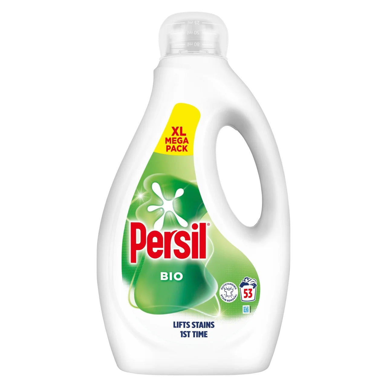 Persil Laundry Washing Liquid Detergent Bio 53 Washes 1.431L