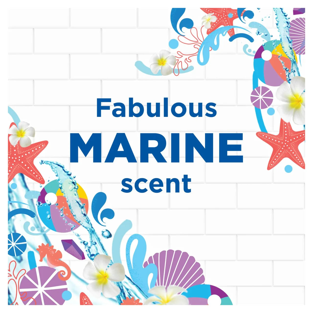 Duck Active Clean Toilet Rim Block Marine 37g