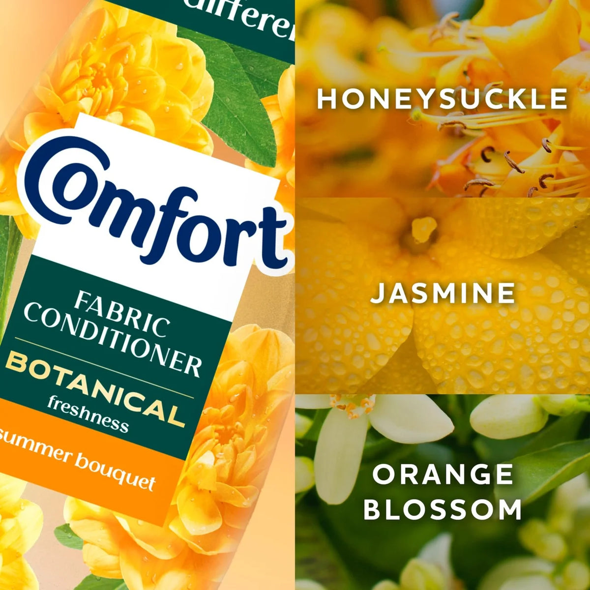Comfort Botanical Fabric Conditioner Summer Bouquet 86 washes 1290ml